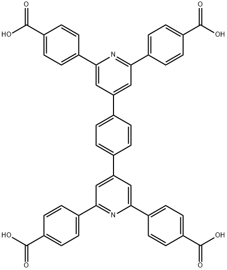 4,4',4'',4'''-(1,4-亚苯基双(吡啶-4,2,6-三基))四苯甲酸