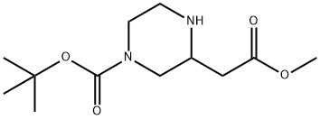 tert-butyl 3-(2-ethoxy-2-oxoethyl)piperazine-1-carboxylate
