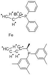 (R)-(-)-1-[(S)-2-(二苯基膦基)-二茂铁基]-乙基二[(3,5)-二甲基苯基]膦