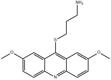 3-(2,7-dimethoxyacridin-9-ylthio)propan-1-amine
