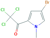 1-(4-溴-1-甲基-1h-吡咯-2-基)-2,2,2-三氯乙烷-1-酮