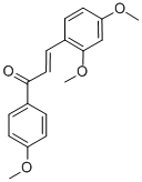 3-(2,4-dimethoxyphenyl)-1-(4-methoxyphenyl)prop-2-en-1-one