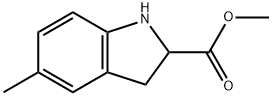 1H-Indole-2-carboxylic acid, 2,3-dihydro-5-methyl-, methyl ester