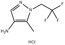 5-methyl-1-(2,2,2-trifluoroethyl)-1H-pyrazol-4-amine