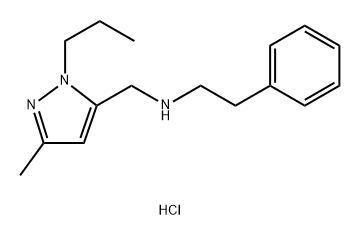 (3-methyl-1-propyl-1H-pyrazol-5-yl)methyl](2-phenylethyl)amine