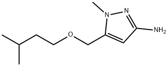 1H-Pyrazol-3-amine, 1-methyl-5-[(3-methylbutoxy)methyl]-