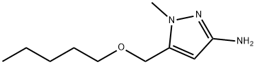 1-methyl-5-[(pentyloxy)methyl]-1H-pyrazol-3-amine