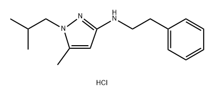 1-isobutyl-5-methyl-N-(2-phenylethyl)-1H-pyrazol-3-amine