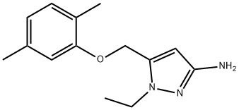5-[(2,5-dimethylphenoxy)methyl]-1-ethyl-1H-pyrazol-3-amine