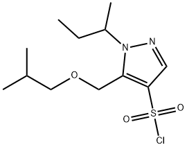 1-sec-butyl-5-(isobutoxymethyl)-1H-pyrazole-4-sulfonyl chloride