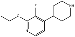 Pyridine, 2-ethoxy-3-fluoro-4-(4-piperidinyl)-