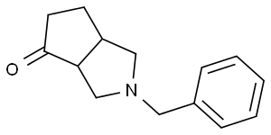2-BENZYL-HEXAHYDRO-CYCLOPENTA[C]PYRROL-4-ON