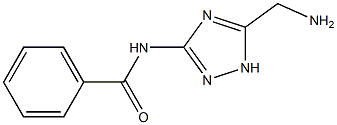 N-[5-(aminomethyl)-1H-1,2,4-triazol-3-yl]benzamide