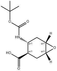 (1S*,3S*,4S*,6R*)-4-{[(tert-Butoxy)carbonyl]amino}-7-oxabicyclo[4.1.0]heptane-3-carboxylic acid