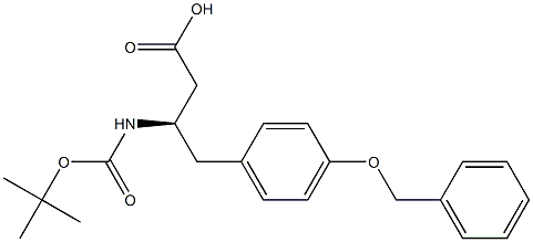 (3R)-3-[(2-methylpropan-2-yl)oxycarbonylamino]-4-(4-phenylmethoxyphenyl)butanoic acid