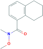 5,6,7,8-Tetrahydro-N-methoxy-N-methyl-1-naphthalenecarboxamide