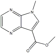 5-Methyl-5H-pyrrolo[2,3-b]pyrazine-7-carboxylic acid methyl ester