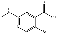 5-bromo-2-(methylamino)pyridine-4-carboxylic acid