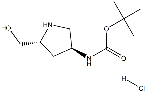 ((2R,4S)-5-(羟甲基)吡咯烷-3-基)氨基甲酸叔丁酯盐酸盐
