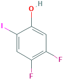 4,5-二氟-2-碘苯酚