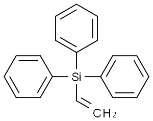(Triphenylsilyl)ethylene,  Ethenyltriphenylsilane,  Vinyltriphenylsilane