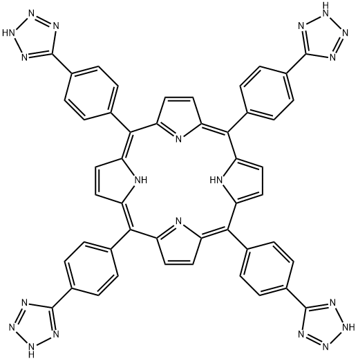 5,10,15,20-tetrakis[4-(2H-tetrazol-5-yl)phenyl]-21H,23H-Porphine