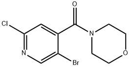 Methanone, (5-bromo-2-chloro-4-pyridinyl)-4-morpholinyl-