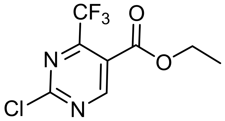 5-Pyrimidinecarboxylic acid, 2-chloro-4-(trifluoromethyl)-, ethyl ester