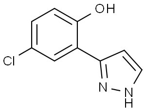 4-氯-2-(1H-吡唑-3-YL)苯酚