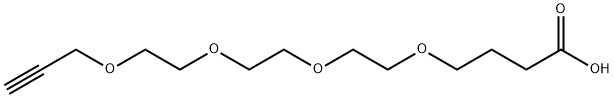Propargyl-PEG4-(CH2)3-acid