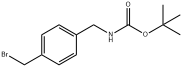 Carbamic acid, N-[[4-(bromomethyl)phenyl]methyl]-, 1,1-dimethylethyl ester
