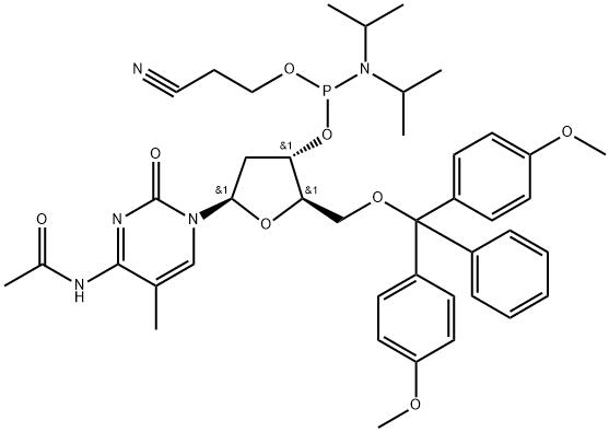 N4-Ac-5-Me-dC 亚磷酰胺单体