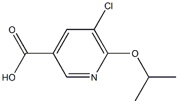 5-氯-6-(1-甲氧基)-3-吡啶羧酸