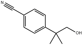 4-(1-hydroxy-2-methylpropan-2-yl)benzonitrile