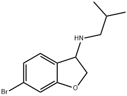 6-bromo-N-(2-methylpropyl)-2,3-dihydro-1-benzof uran-3-amine
