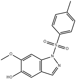 6-methoxy-1-(p-tolylsulfonyl)indazol-5-ol