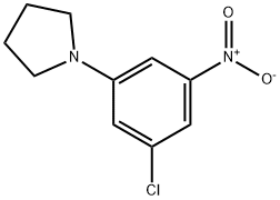 Pyrrolidine, 1-(3-chloro-5-nitrophenyl)-