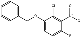 1-(benzyloxy)-2-chloro-4-fluoro-3-nitrobenzene