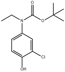 Carbamic acid, N-(3-chloro-4-hydroxyphenyl)-N-ethyl-, 1,1-dimethylethyl ester