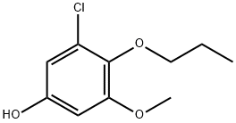 Phenol, 3-chloro-5-methoxy-4-propoxy-