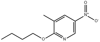 2-butoxy-3-methyl-5-nitropyridine