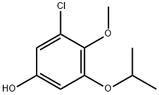 3-chloro-4-methoxy-5-(propan-2-yloxy)phenol