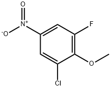 Benzene, 1-chloro-3-fluoro-2-methoxy-5-nitro-