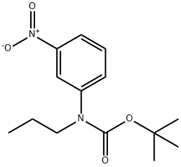 Carbamic acid, N-(3-nitrophenyl)-N-propyl-, 1,1-dimethylethyl ester