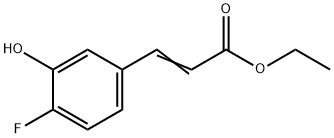 ethyl (2E)-3-(4-fluoro-3-hydroxyphenyl)prop-2-enoate
