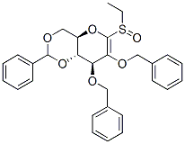 7,8-双(苄氧基)-6-(乙基亚磺酰基)-2-苯基六氢吡喃[3,2-d][1,3]二噁英