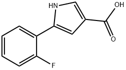 1H-Pyrrole-3-carboxylic acid, 5-(2-fluorophenyl)-