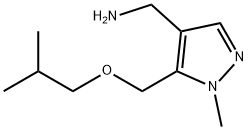 1-[5-(isobutoxymethyl)-1-methyl-1H-pyrazol-4-yl]methanamine