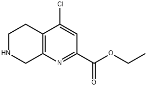 4-氯-5,6,7,8-四氢-1,7-萘啶-2-羧酸乙酯