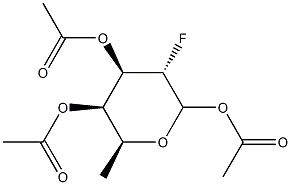 2,6-Dideoxy-2-fluoro-L-galactopyranose triacetate